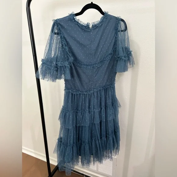 COPY - IvyCityCo Short Whimsical Dress in Blue NWT - Picture 6 of 6